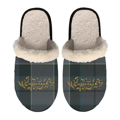 Outlander Sassenach Tartan Slippers