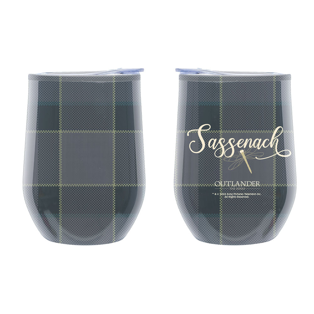 Sassenach Dragonfly Wine Tumbler