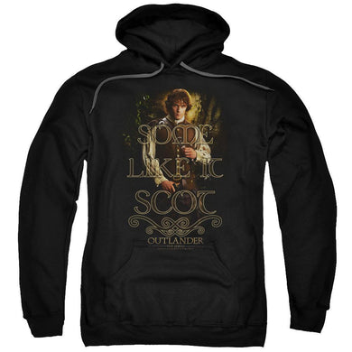 Outlander Some Like It Scot Adult Black Hoodie